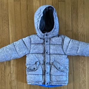BABY GAP FLEECE LINED WINTER COAT JACKET 5 YEARS WARM SKI SNOW